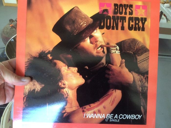 80’s vinyl Boys Don’t Cry