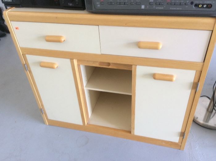Laminate storage cabinet