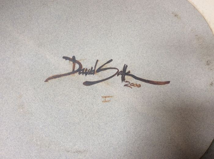 David Salk signature 