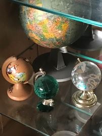 More collectible globes