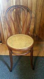 bentwood chair cane bottom