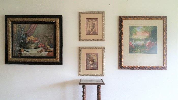 framed prints dining room