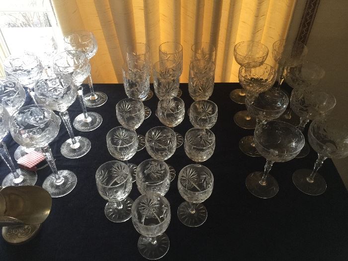 Cut glass, Rock cut crystal,beautiful patterns