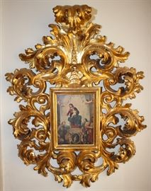 Fantastic Gilt Wood Rococo Frame (1 of 2)