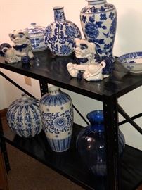 Blue and white collections 