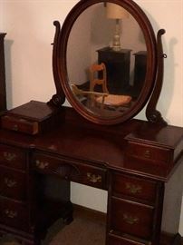 Antique mahogany dresser 