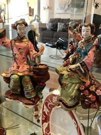 Oriental Asian Art Figurines 