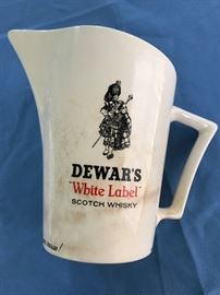 Old Dewar's Scotch Pitcher