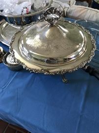 Silverplate Chafing Dish