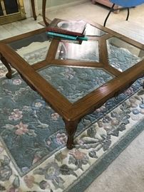 Glass Top Coffee Table