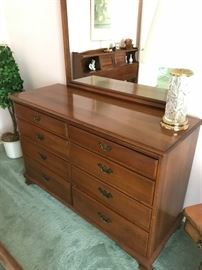 Solid Cherry Wood Dresser