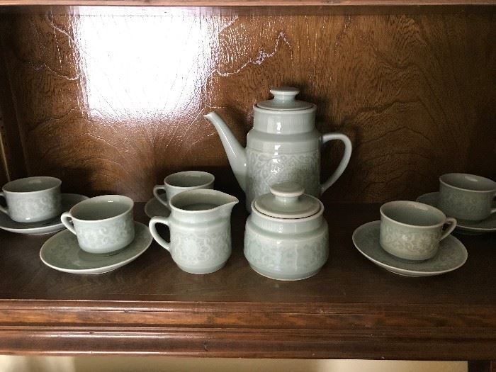Celadon Tea Set