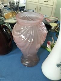 Unknown Pink Glass