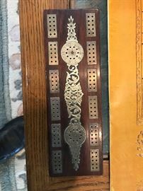 Antique Cribbage Board