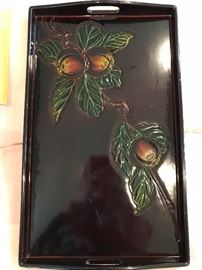Nice Otagiri Japan Lacquer Tray