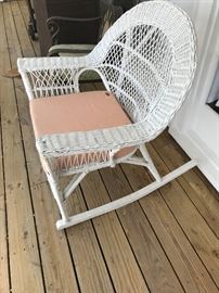 Wicker Rocker