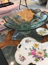 Beautiful Glass Center Bowl