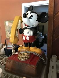 vintage Mickey phone