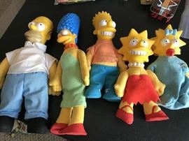 Simpsons - original dolls - ok condition