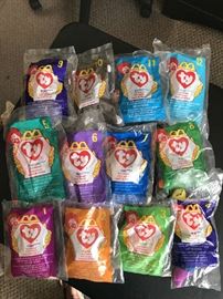 Original McDonald's Beanie Babies UNOPENED 1998