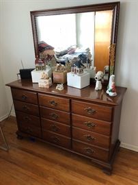 Dresser with Matching double bed