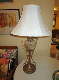 Waterford crystal lamp.