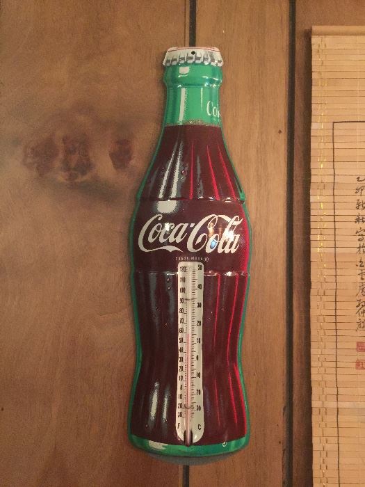 Vintage Coca Cola  thermometer 