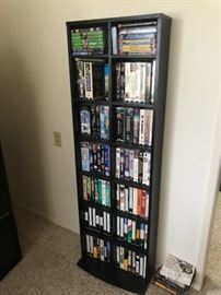 VHS and DVDS