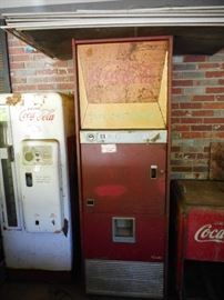 Coke Machines owned and maintained by Bill Gibson in Original Lithia Springs Volunteer Fire Station
