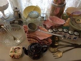 vintage and mid century items.
