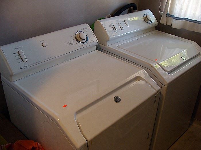 Pair of Maytag washer and dryer