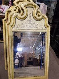 Great mirrors can be hung on wall.  Repurchase them or just use them as they are