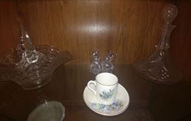 glass mickey mouse minnie mouse