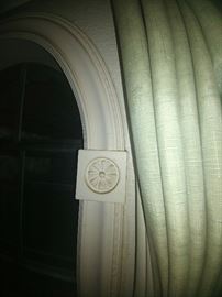 rounded window frame