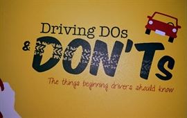 driving dos and don'ts
