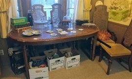 dining table and chairs