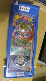sonic pinball game
