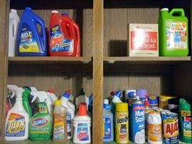 household cleaning chemicals