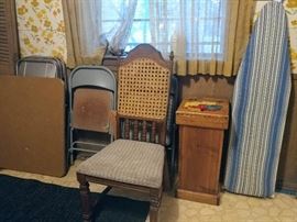 card table and chairs