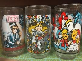 collectible glasses star wars miss piggy