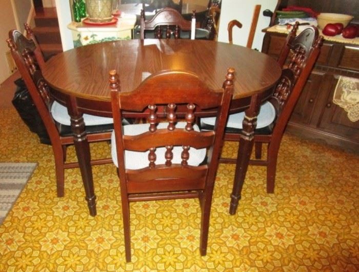 Dining table & chaiars