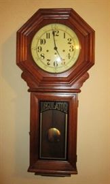 Regulator wall clock