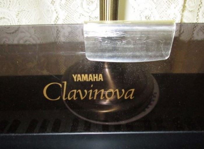 Yamaha Clavinova electric piano & stool