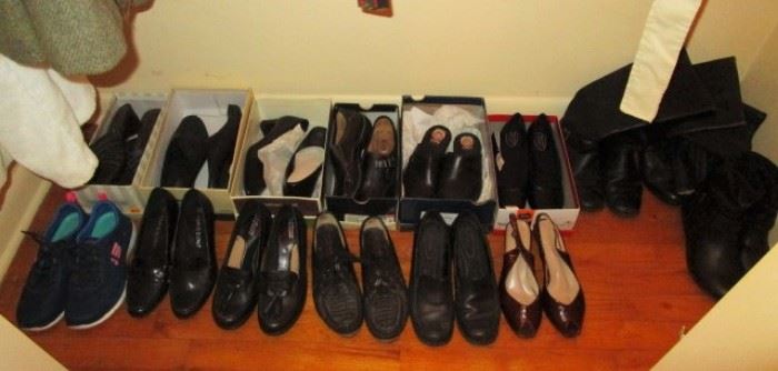 Name brand shoes, some new in boxes
