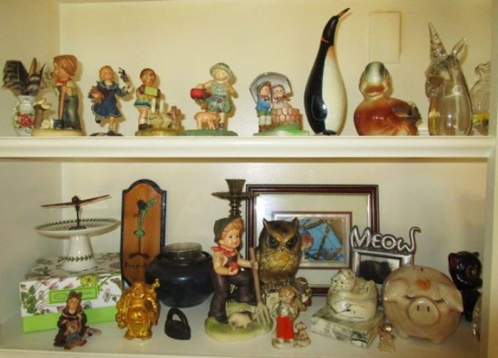 Misc. figurines, etc.