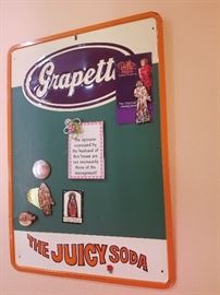 Grapette soda collectibles