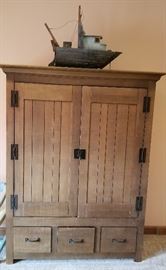 Large rustic armoir