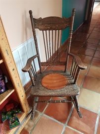 Antique rocking chair
