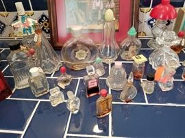 Perfume bottle collection