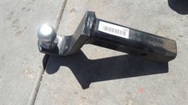 Receiver hitch w/ 1-7/8" ball